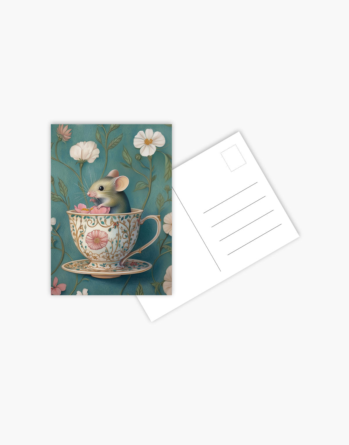 Carte Postala Mice in a Cup