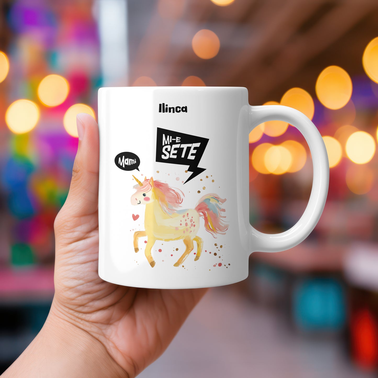 Cana Personalizata - Unicorn Mi-e Sete