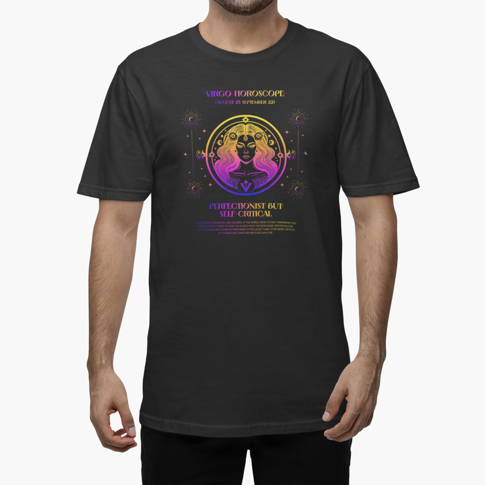 Tricou Unisex Zodiac Fecioara