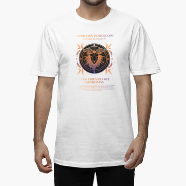 Tricou Unisex Zodiac Capricorn
