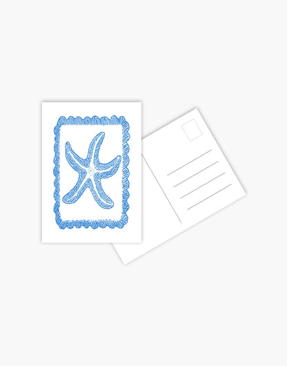 Carte Postala Blue Starfish