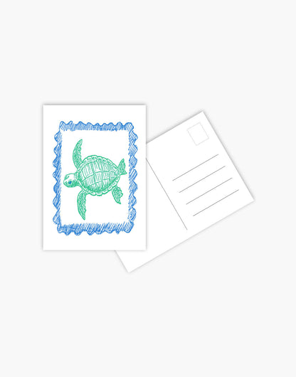 Carte Postala Green Tortoise