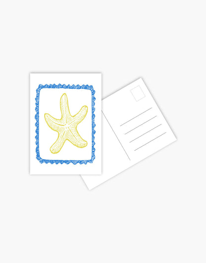 Carte Postala Yellow Starfish
