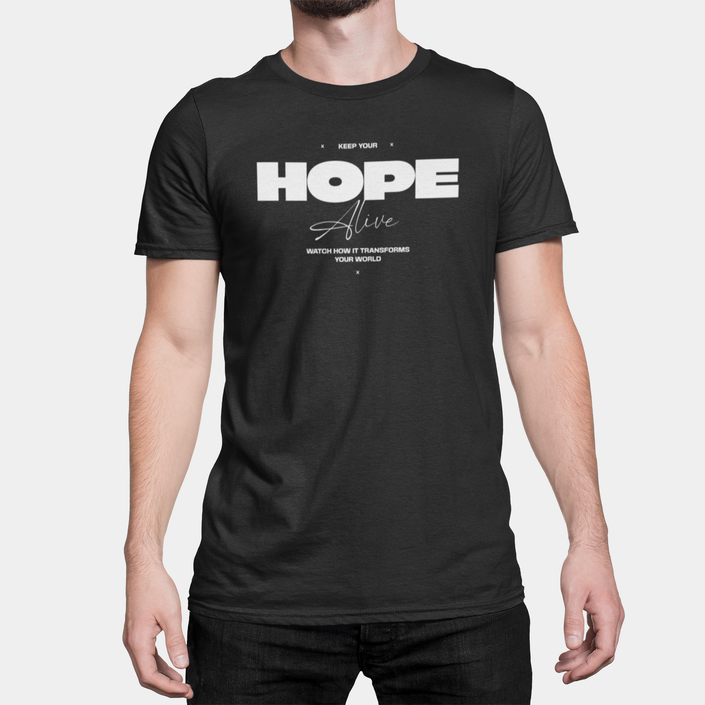 Tricou Unisex Streetwear Keep Your Hope Alive