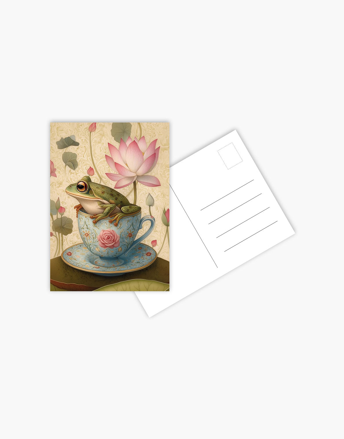 Carte Postala Frog in a Cup