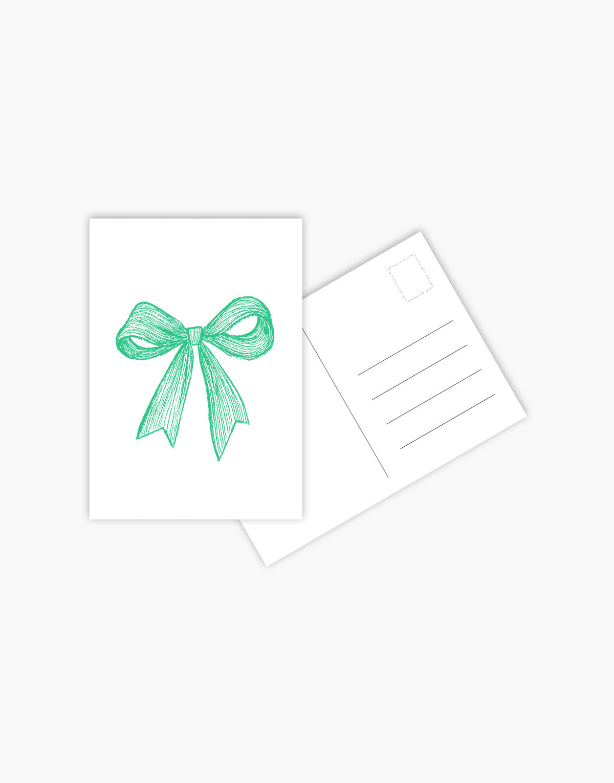 Carte Postala Green Bow