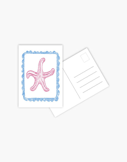 Carte Postala Pink Starfish
